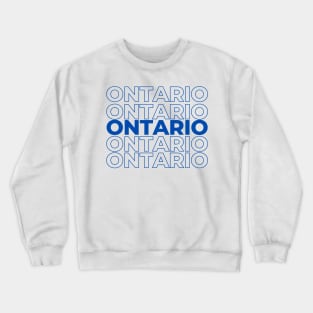 ONTARIO Crewneck Sweatshirt